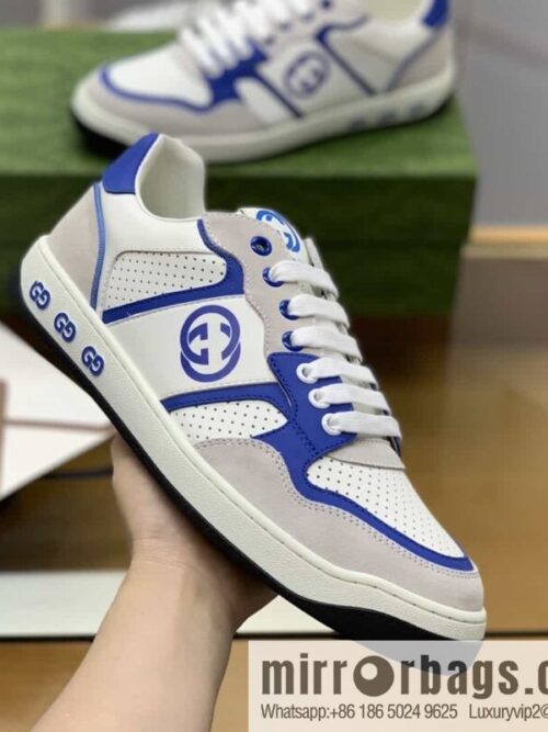 wsxc1686921183466_4-800x800am1d1drl4ge205175_20250709065324.jpg Gucci Gucci uses color matching leather and integrates iconic elements into men\'s casual shoes