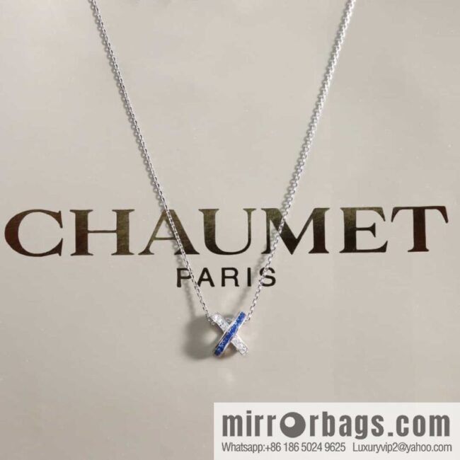 wsxc1687014093849_5-800x8005m0x40rqgh0163623_20250705173534.jpg Chaumet Paris CHAUMET Sapphire Cross \"X\" Necklace