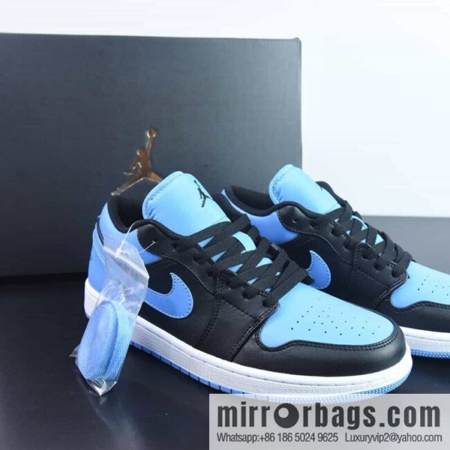 Air Jordan 1 Low black basket toe AJ1 Joe 1 low-top casual board shoes, item number: 553558 041