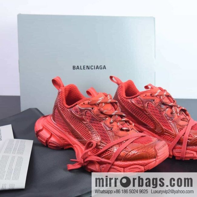 Balenciaga XXXL Balenciaga 3XL All Red Vintage Daddy Shoes