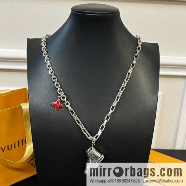 Louis Vuitton Louis Vuitton Green Medieval Collection Converse Shoe Necklace