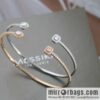 Messika My Twin Toi & Moi Skinny Open Bracelet Bracelet
