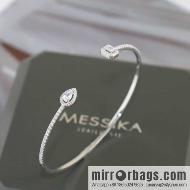 Messika My Twin Toi & Moi Skinny Open Bracelet Bracelet