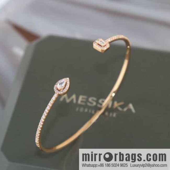 Messika My Twin Toi & Moi Skinny Open Bracelet Bracelet