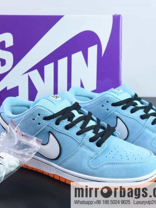 wsxc1687272868420_4-800x800nj552afrnui204694_20250709064209.jpg Nike SB Dunk Low Pro \"Club 58 Gulf\" Dunk Series Low Help Casual Sports Skateboard Shoes \"Suede Shallow Sea Blue and White 58\" Item Number: BQ6817-401