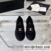Chanel Chanel imported denim upper sheepskin foot sneakers