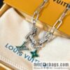 wsxc1687701716326_2-800x800o5g0vndxju3163262_20250705172342.jpg Louis Vuitton Louis Vuitton Green Medieval Series Letter LV Clover Necklace, Bracelet