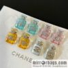 New ☑️ Chanel double c acrylic perfume bottle stud earrings