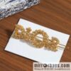 New ☑️ Dior hollowed out full diamond letter hairpin hairpin