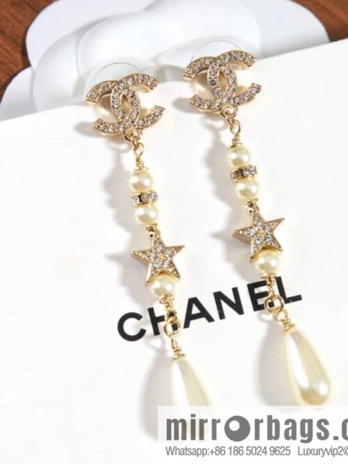 wsxc1687875025786_0-800x800ixg0d4t31pn162997_20250705171502.jpg New ☑️ chanel c4 double c pearl star stud earrings