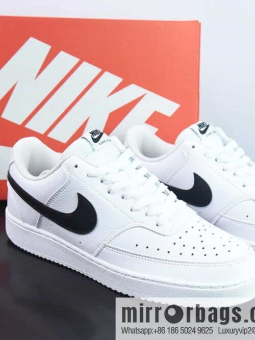 wsxc1687958037515_4-800x800bwk451zgusp201324_20250709050819.jpg NK Court Vision Low CV Low Top Vintage Versatile breathable casual sports shoes, white and black CD5463-101