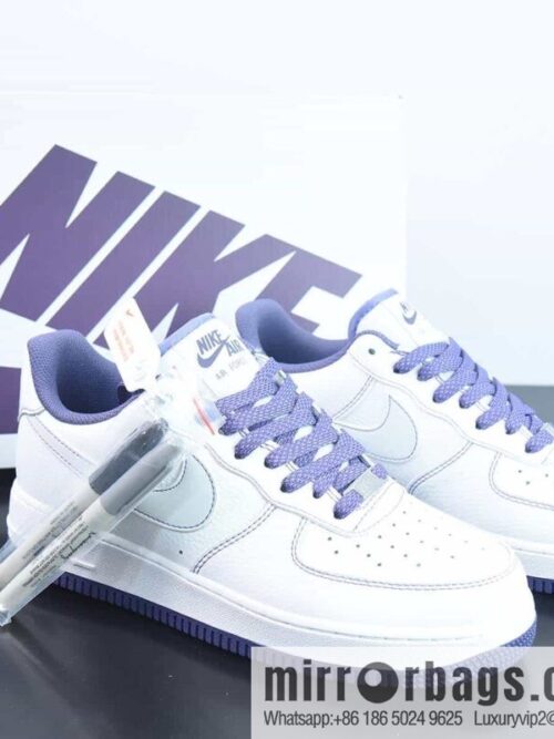wsxc1688133123653_4-800x800nxp42t2kjgu200983_20250709050055.jpg Nike Air Force 1 \'07 Low \"White/Purple Reflectiv\" Air Force One \"leather (fabric) white grape purple 3M angel reflection\" Item number: MM3603-025