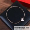 Qeelin Petite Wulu Rose Gold Diamond and Agate Bracelet