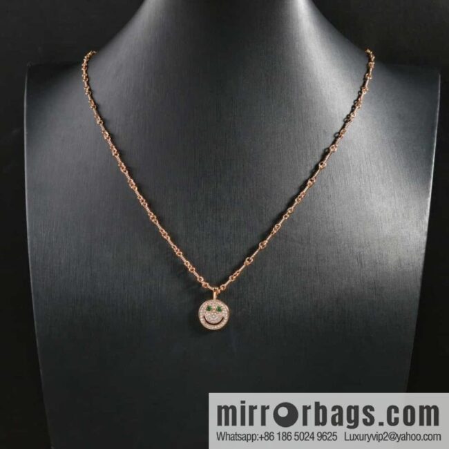 New Croxin Smile Smiley Necklace