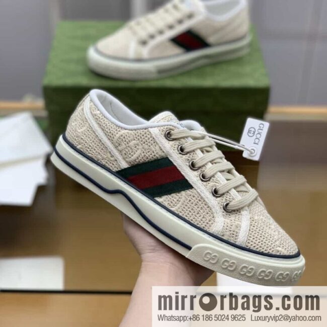Gucci Gucci G Replica Luxury Handbag 1977 Unisex Canvas Shoes