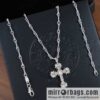 New Croxin Cross Flame Necklace