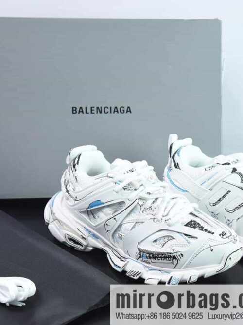 wsxc1688652944340_4-800x800rgrbnd52dm2200642_20250709045254.jpg Balenciaga Balenciaga 3.0 low-top dad shoes, white, black and blue, item number: 542023 W3SRA 9014