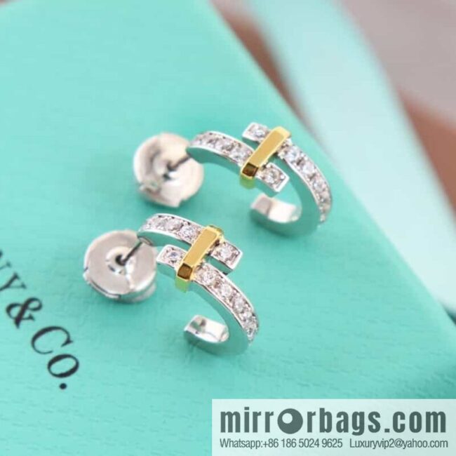 New ☑️ TIFFANY & Co. Tiffany Edge series color separation necklace, ring, bracelet, stud earrings