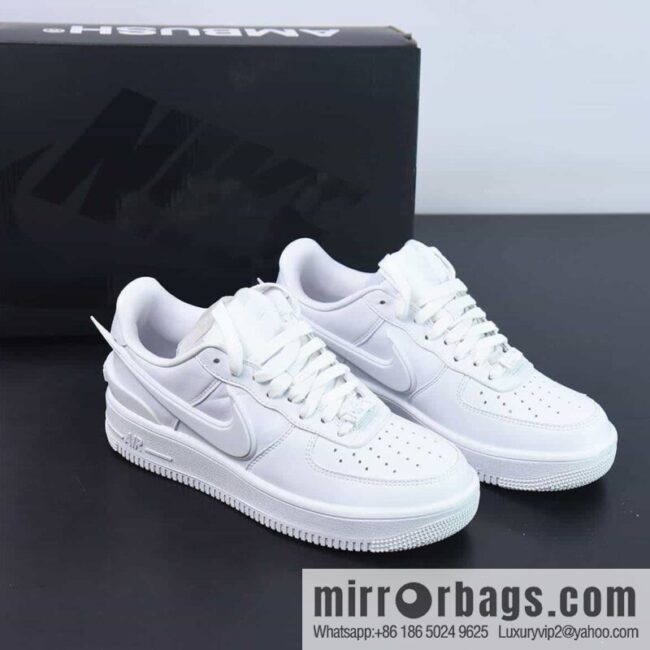 Ambush x Nk Air Force 1 \'07 Low \"Phantom\" joint model, pure white, Air Force One low-top casual sneakers, item number: DV3464-003