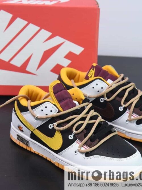 wsxc1689341463372_4-800x8004baud1av3tg197263_20250709031855.jpg NIKE SB Dunk Low custom white, black and yellow straps deconstruction low-top sneakers