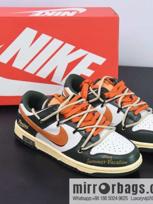 wsxc1689341465139_4-800x800ysmck3tsb3l197252_20250709031841.jpg NK Dunk Low custom color scheme white black orange strap deconstruction low-top sports and leisure board shoes item no. DD1391-300