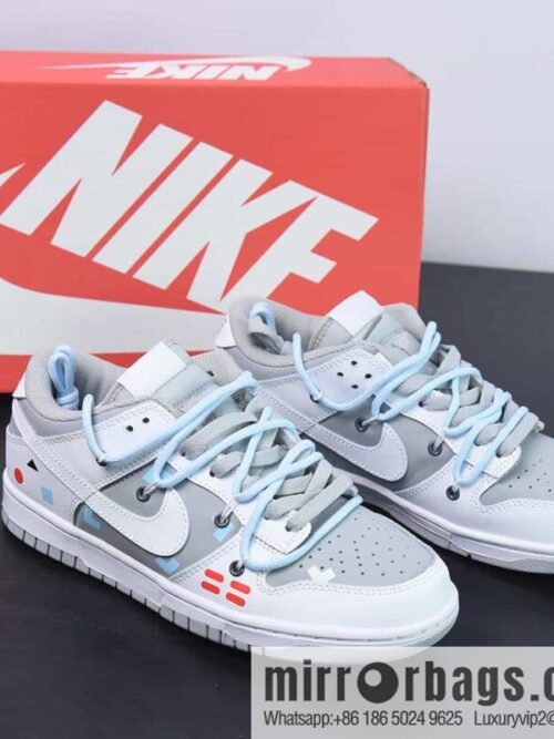 wsxc1689341472093_4-800x800n1jaufbz21f197219_20250709031758.jpg NK Dunk Low SB low-top deconstruction strap white gray video game, item number: DJ6188-003