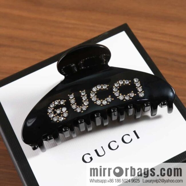 New Gucci full diamond gucci letter hairpin hairpin