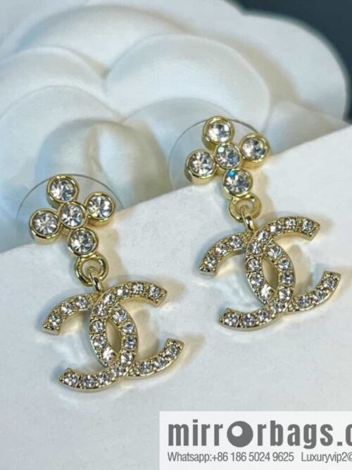 wsxc1689520181225_4-800x800flmo5atechv158187_20250705135742.jpg New ☑️ chanel c2 double c gold flower stud earrings