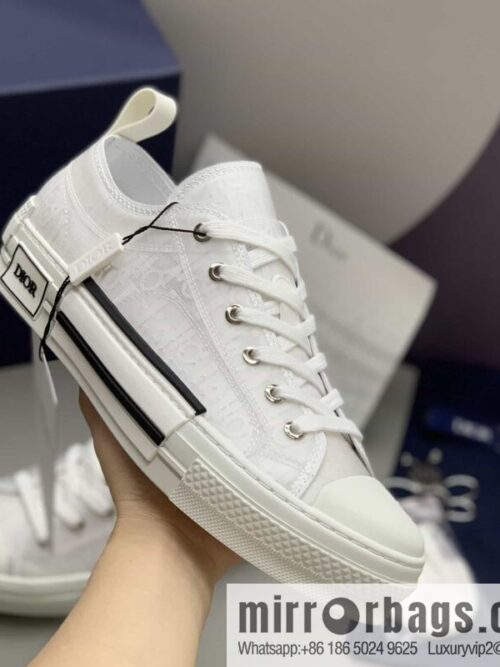 wsxc1689520331321_4-800x800ekvt12lwrru197164_20250709031633.jpg Dior Unisex low-top shoes with clear mesh fabric inserts and grey Oblique printed canvas