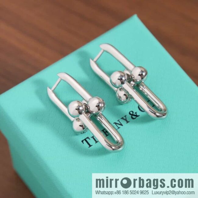 wsxc1689687344925_4-800x800asd3hhr4ctw158091_20250705135439.jpg New ☑️ TIFFANY & Co. Tiffany HardWear series double ring horseshoe buckle earrings
