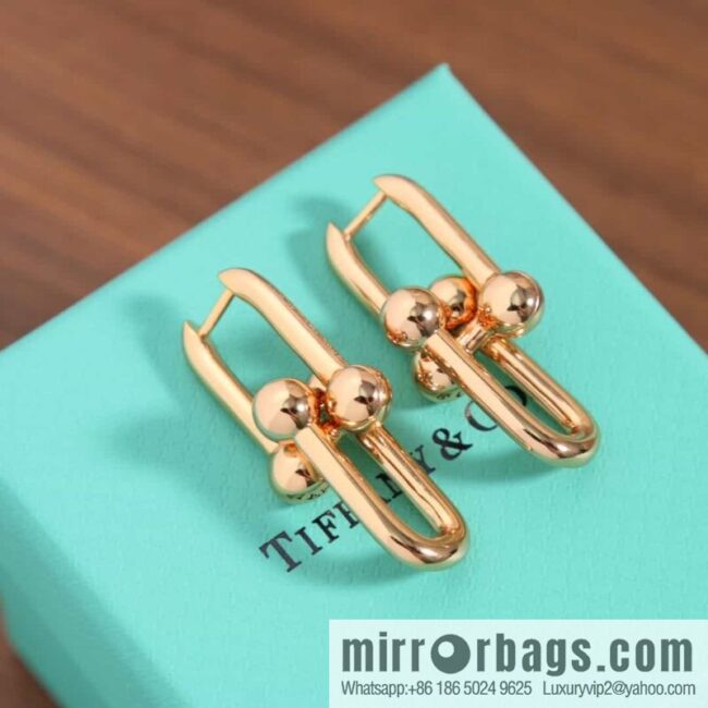 wsxc1689687344963_5-800x800lriejo1iut4158092_20250705135440.jpg New ☑️ TIFFANY & Co. Tiffany HardWear series double ring horseshoe buckle earrings