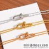 New ☑️ Tiffany & Co. Tiffany HardWear Double Ring Horseshoe Buckle Necklace