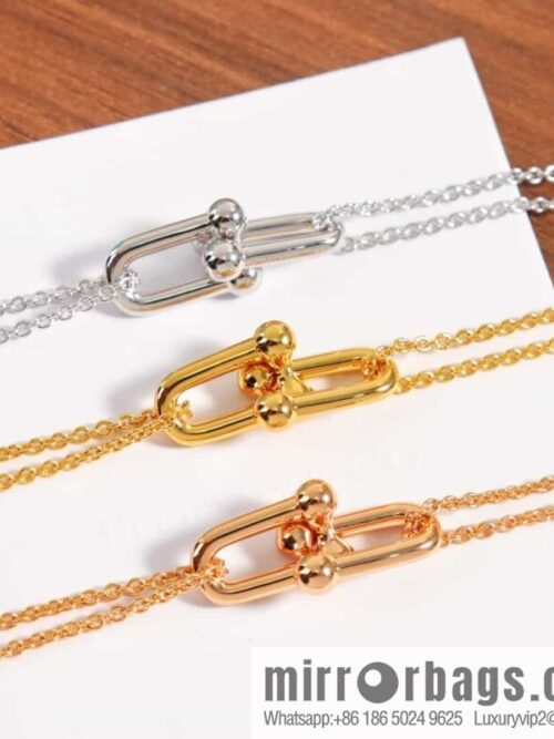 wsxc1689687346306_6-800x800qn5hj3qeioh158076_20250705135425.jpg New ☑️ Tiffany & Co. Tiffany HardWear Double Ring Horseshoe Buckle Necklace
