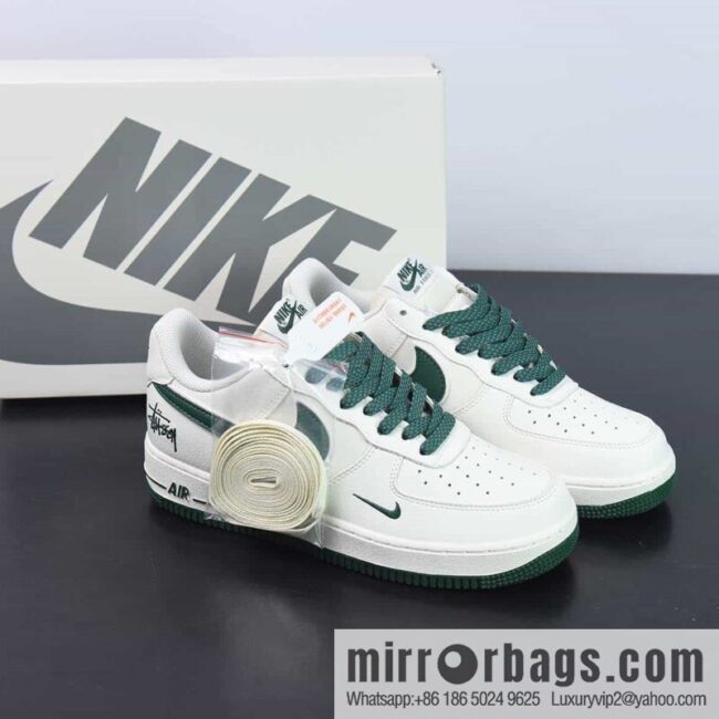 NIke Air Force 1 \'07 Low \"Stuart Joint - Beige Dark Green\" Air Force One sneakers Item number: AE1686106