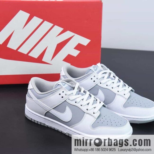 Nike Dunk Low low-top casual board shoes, white gray, item number: DJ6188-003