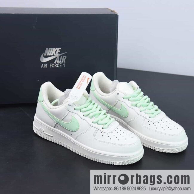 NK Air Force 1 Air Force One low-top sports and leisure shoes white Tiffany & Co. Green, item number: CQ5059-223