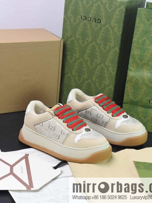 wsxc1689865550306_4-800x800h0ex1kpaba3196671_20250709030338.jpg Gucci Gucci Screener platform dirty shoes, platform heightening series