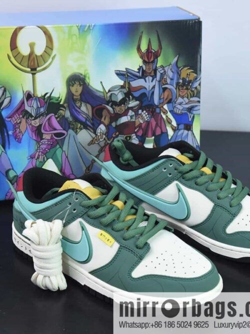wsxc1689950522391_4-800x800elrhurfhhm4193943_20250709013624.jpg Nike SB Dunk Low \"Saint\" Dunk series low-top casual sports skateboard shoes \"dark green beige purple dragon saint\" ZD2356-156