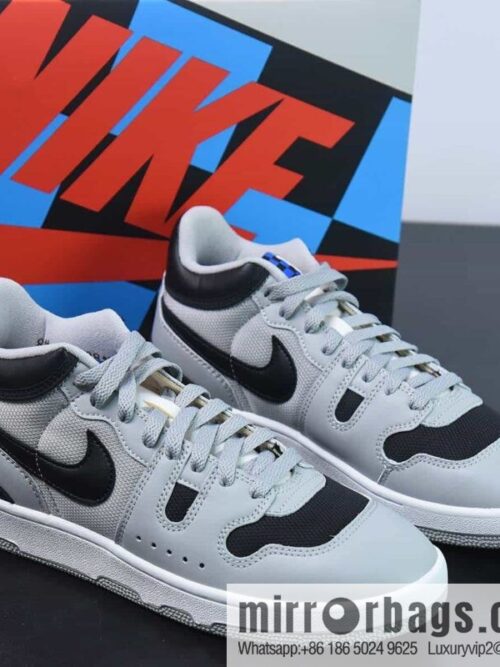 wsxc1689950527688_4-800x800uisuer5bepr193910_20250709013530.jpg Nike Mac Attack QS \"Light Smoke Grey/Black/White\" Series Zhongbang Vintage Versatile Casual Sports Tennis Board Shoes \"OG Soot Black and White\" FB8938-001