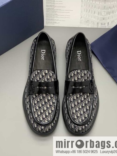 wsxc1690036670012_0-1-800x800exo2jndw4jb193844_20250709013340.jpg Dior men\'s loafers crafted in black smooth cow leather (fabric)