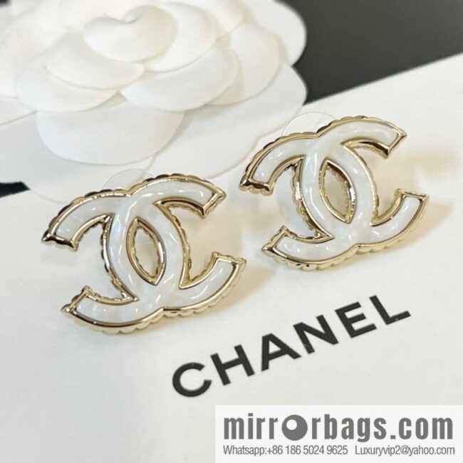 New ☑️ Chanel c1 double c oil drop stud earrings