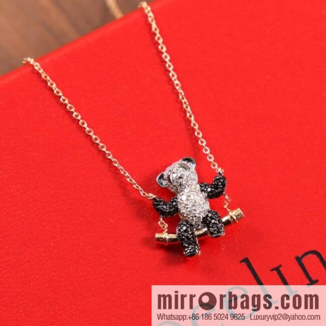 Qeelin Kirin BOBO Panda 🐼 Charity Necklace