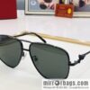 Cartier Metal Framed Men\'s Sunglasses