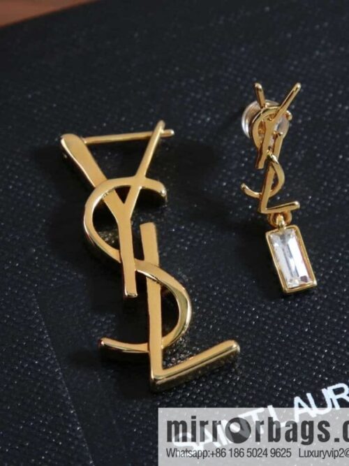 wsxc1690466666635_0-800x800qeoqqk4yboz157899_20250705134938.jpg Saint Laurent Asymmetrical YSL stud earrings