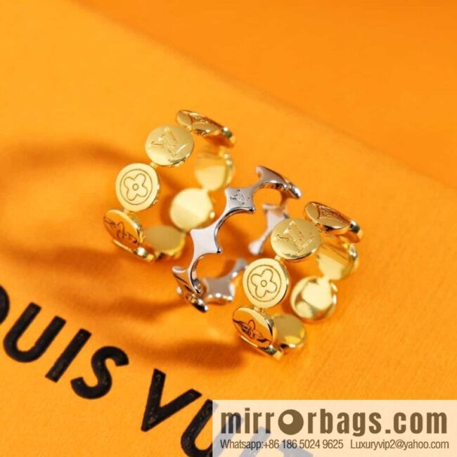 Louis Vuitton Louis Vuitton three-piece LV FUTURA ring