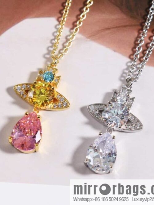 wsxc1690466684439_0-800x800mkvp2e5dgib157840_20250705134756.jpg New ☑️ Vivienne Westwood Queen Mother Saturn Water Drop Diamond Necklace