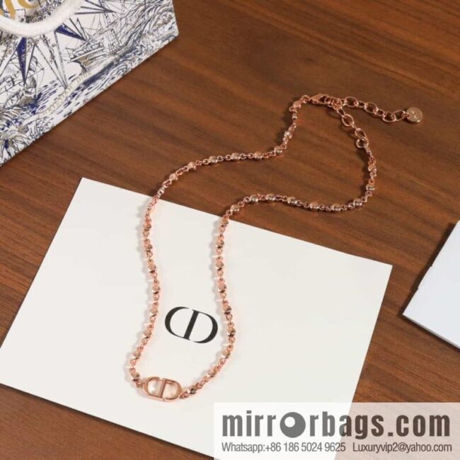 wsxc1690553438024_3-800x8002w3p1iyetku157806_20250705134700.jpg New ☑️ Dior rose gold CD necklace, bracelet