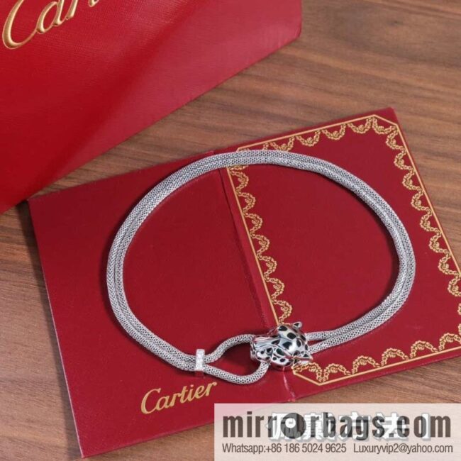 CARTIER Cartier Jungle Series Glossy Leopard Necklace