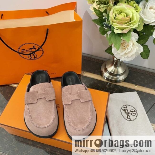 HERMES/Hermès Müller half-tow Birkenstocks