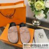 HERMES/Hermès Müller half-tow Birkenstocks